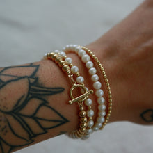Load image into Gallery viewer, "KAMALA" PEARL WRAP BRACELET