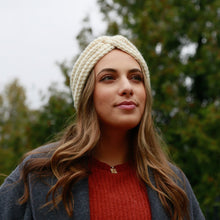 Load image into Gallery viewer, "OAT" TWIST KNOT CROCHET HEADBAND