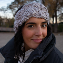 Load image into Gallery viewer, "BIRCH" BRAIDED CROCHET HEADBAND