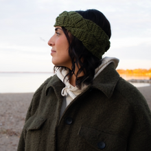Load image into Gallery viewer, "OLIVE" BRAIDED CROCHET HEADBAND