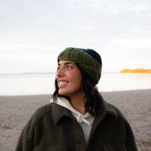 Load image into Gallery viewer, "OLIVE" BRAIDED CROCHET HEADBAND