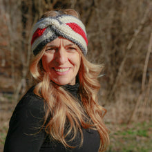 Load image into Gallery viewer, "FLEECE" TWIST KNOT CROCHET HEADBAND