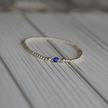 Load image into Gallery viewer, 3MM EVIL EYE BRACELET
