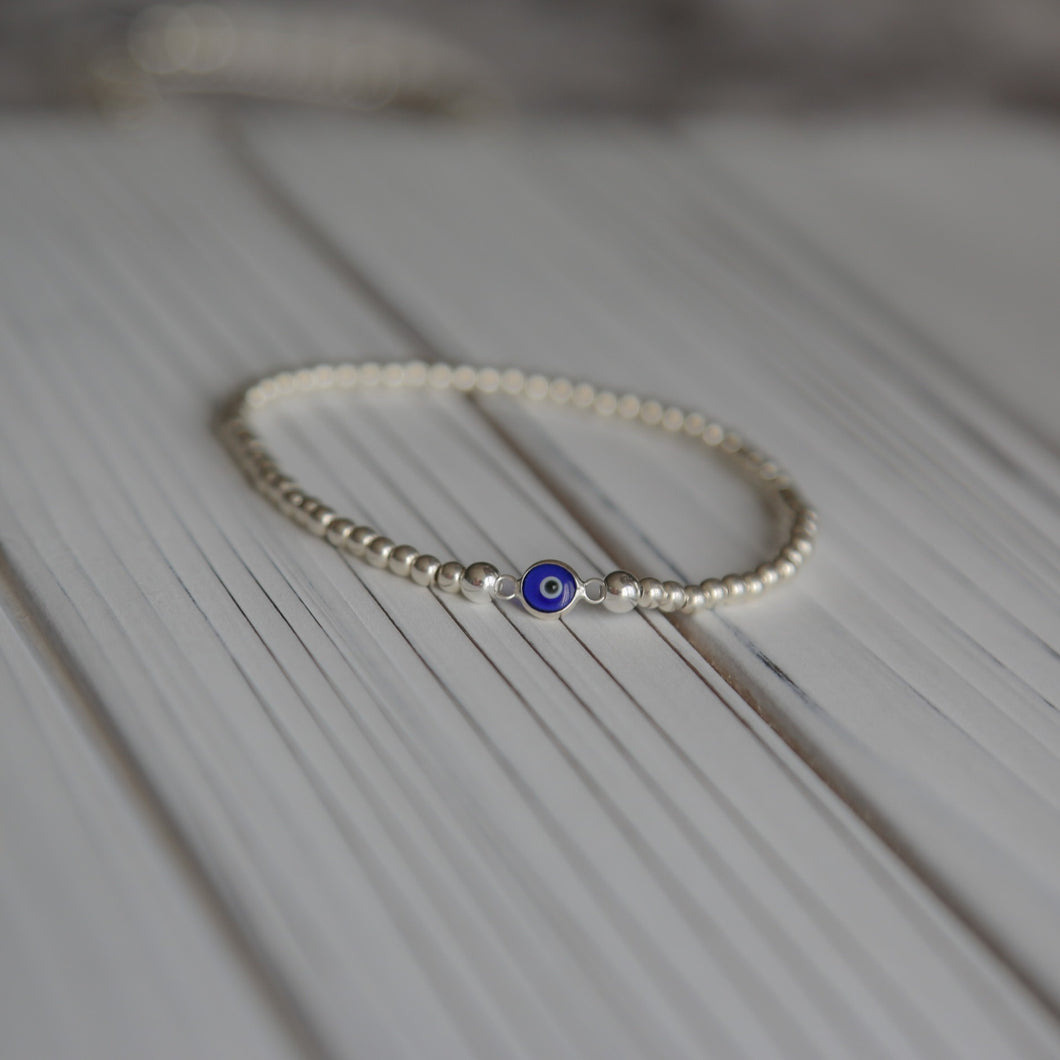 3MM EVIL EYE BRACELET