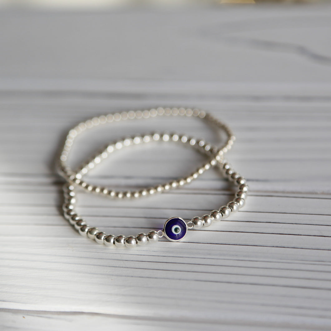 4MM EVIL EYE STACK