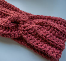 Load image into Gallery viewer, &quot;TERRA&quot; TWIST KNOT CROCHET HEADBAND
