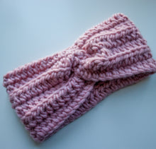 Load image into Gallery viewer, &quot;CAMILA&quot; TWIST KNOT CROCHET HEADBAND
