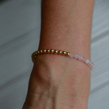 Load image into Gallery viewer, &quot;PHOEBE&quot; ROSE QUARTZ BRACELET
