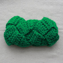 Load image into Gallery viewer, &quot;EMERALD&quot; BRAIDED CROCHET HEADBAND
