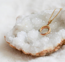 Load image into Gallery viewer, 10K GOLD LOVE KNOT NECKLACE
